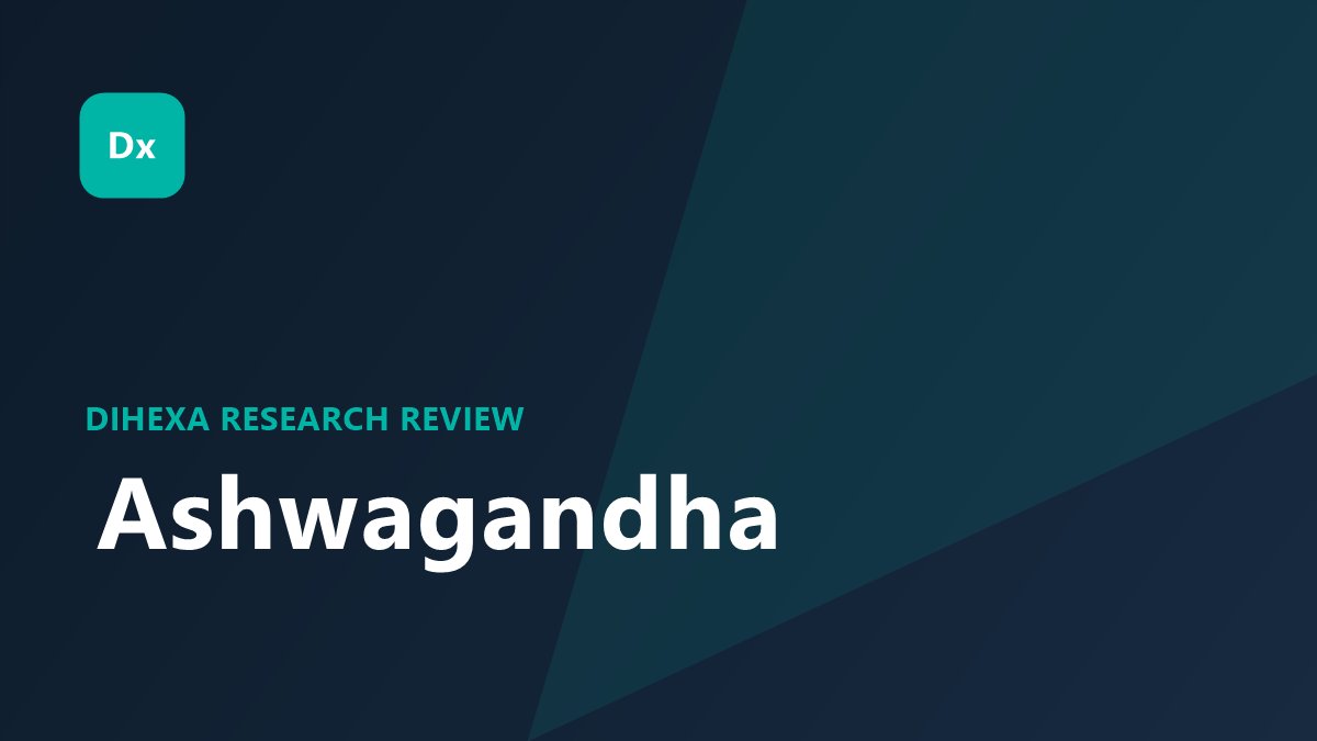 Dihexa vs Ashwagandha for Brain Fog, Cortisol & Focus